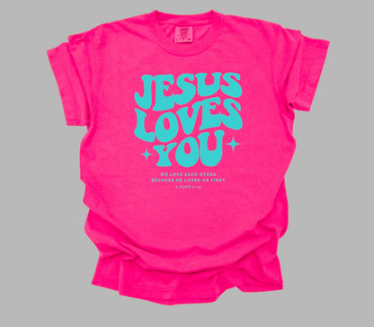JESUS LOVES YOU TEE