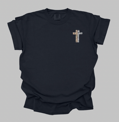 CAMO CROSS TEE