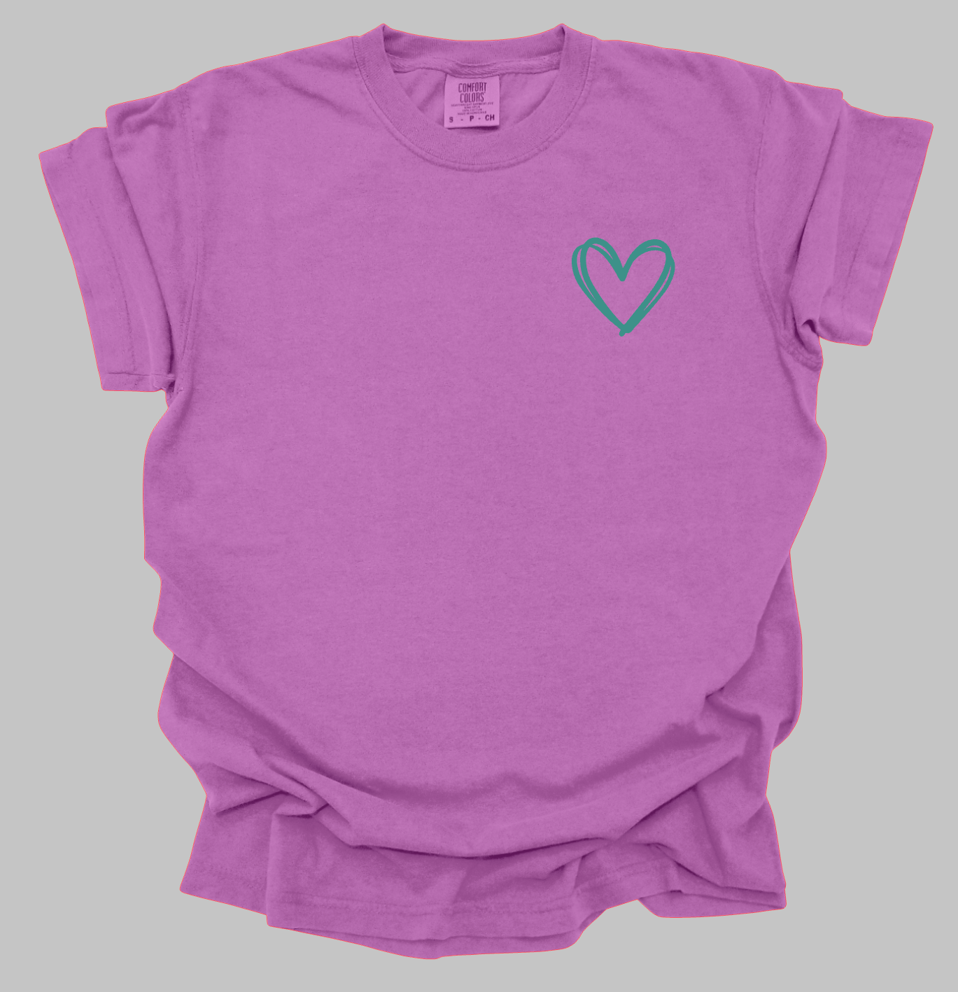 JESUS LOVES YOU HEART TEE